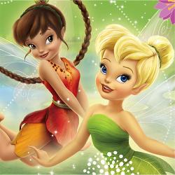 Disney Tinker Bell & Fairies Beverage Napkins (16)