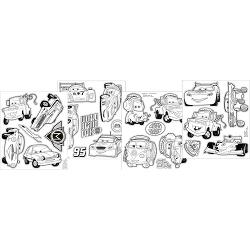 Disney Cars 2 Favor Color-Your-Own Stickers (4)