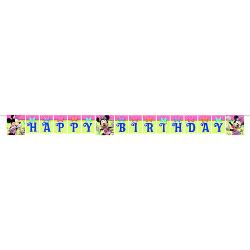 Minnie Mouse Bows Birthday Banner