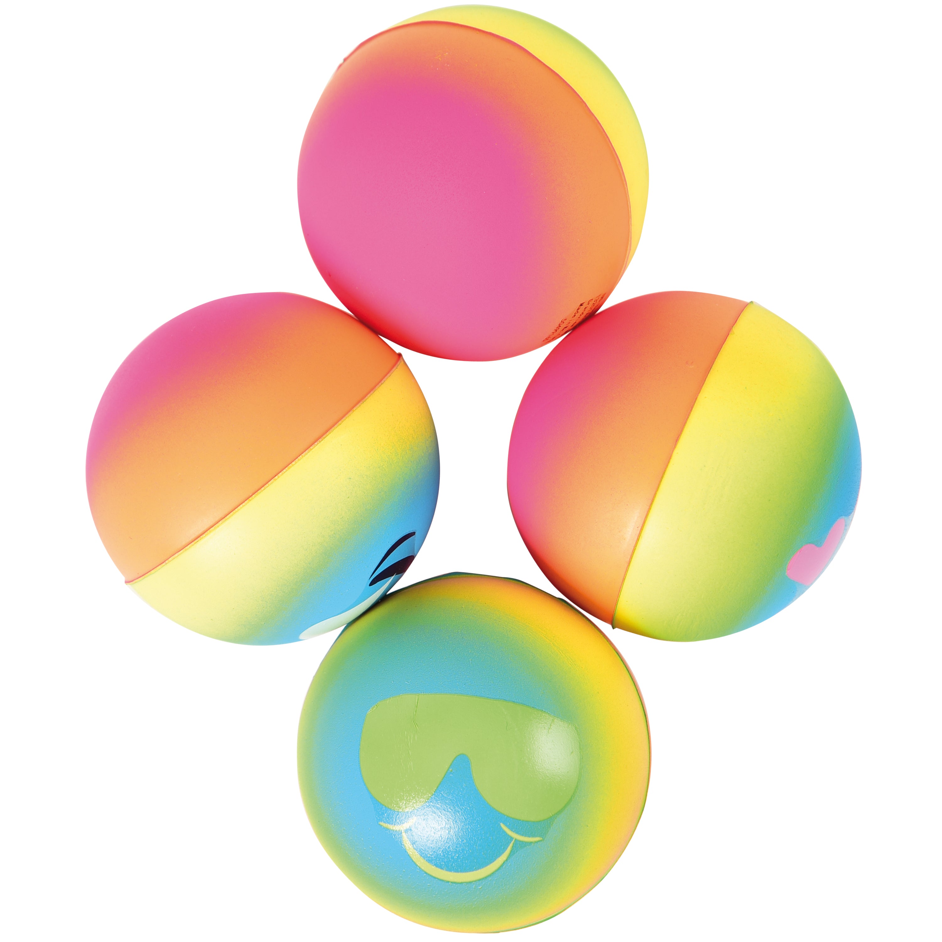 Rainbow Emoji Stress Balls