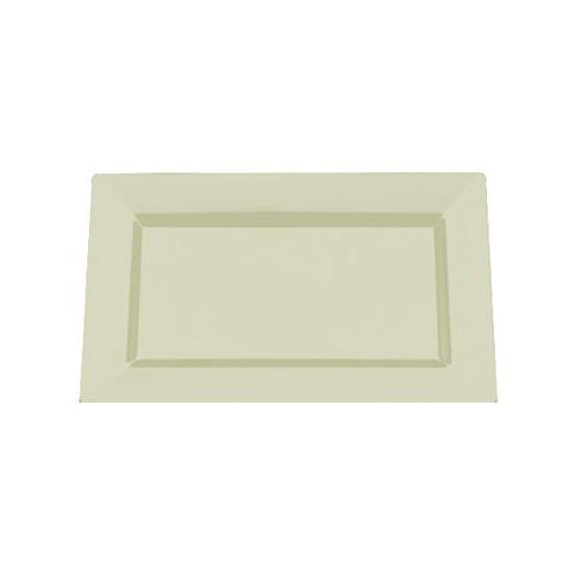 Main image of 7.5in. Ivory Rectangle Plates (10)
