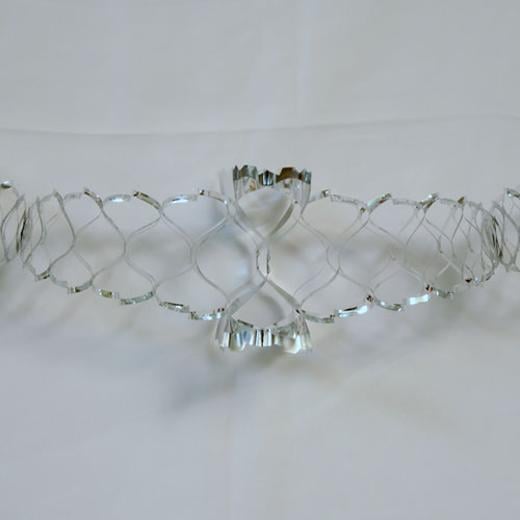 Main image of 9ft. Small Silver Foil Garland