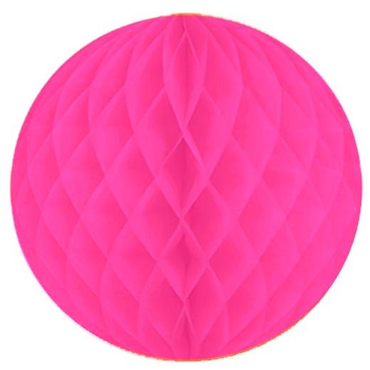 Alternate image of 8in. Cerise Honeycomb Ball