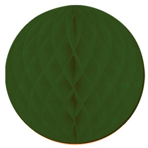 Main image of 8in. Dark Green Honeycomb Ball