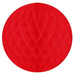 8in. Red Honeycomb Ball