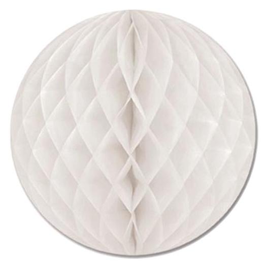 Main image of 8in. White Honeycomb Ball