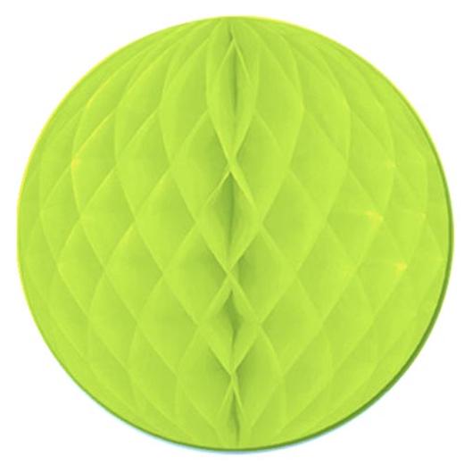 Alternate image of 8in. Lime Green Honeycomb Ball