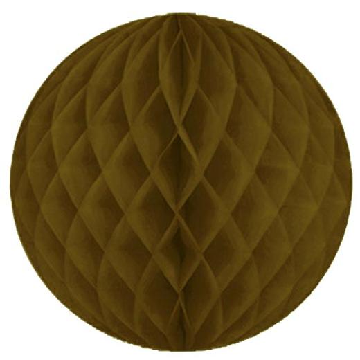 Main image of 12in. Brown Honeycomb Ball