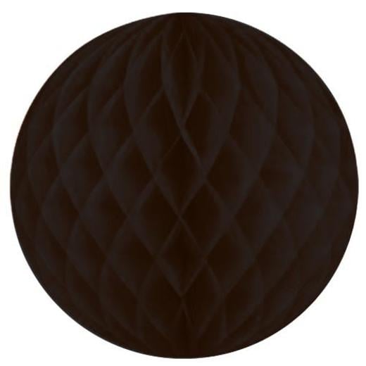 Main image of 14in. Black Honeycomb Ball