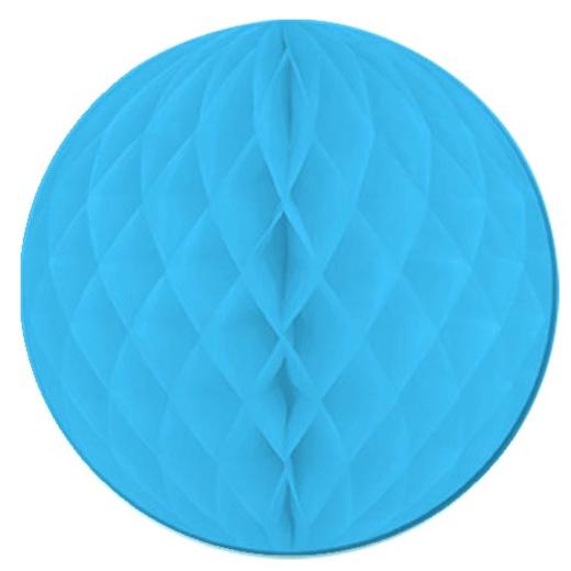 Main image of 14in. Turquoise Honeycomb Ball