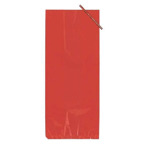 Main image of 5in. x 11in. Red Poly Bags (36)