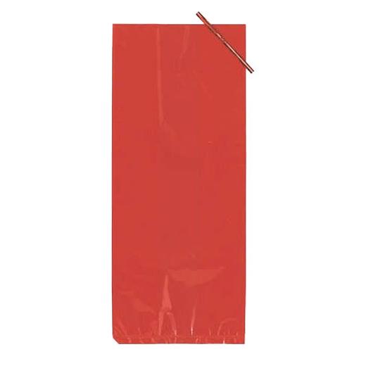 Alternate image of 5in. x 11in. Red Poly Bags (36)