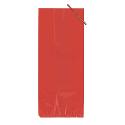 5in. x 11in. Red Poly Bags (36)