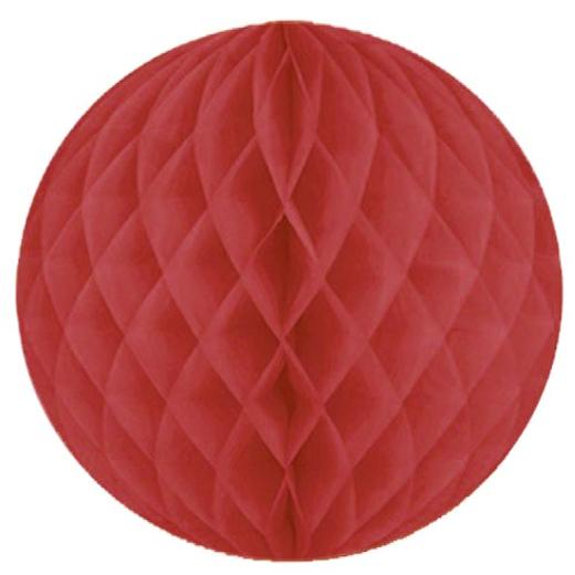 Alternate image of 5in. Burgundy Honeycomb Ball