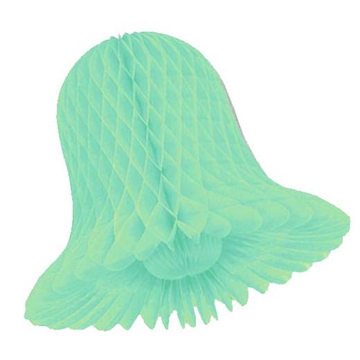 Main image of 15 In. Mint Honeycomb Tissue Bell