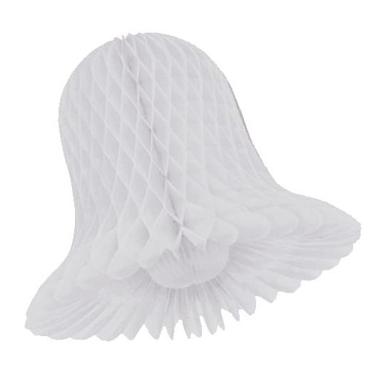Main image of 15 In. White Honeycomb Tissue Bell