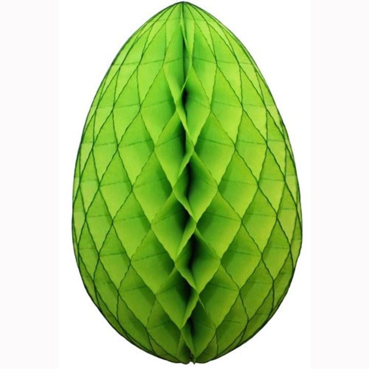 18in. Lime Green Easter Egg Decoration