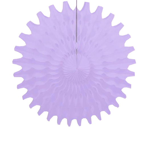 Main image of 18 In. Lavender Tissue Fan