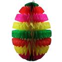 15in. Striped Easter Egg Decoration