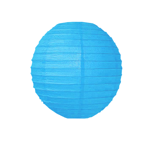 Main image of 8 In. Turquoise Paper Lantern