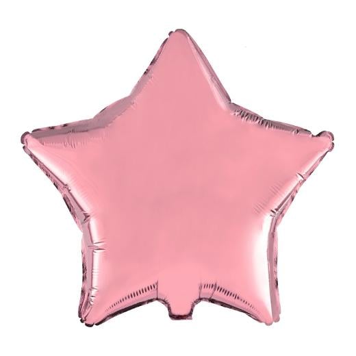 18 In. Pink Star Mylar Balloon