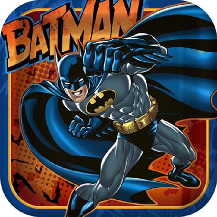Batman Heroes & Villains Dinner Plates (8)