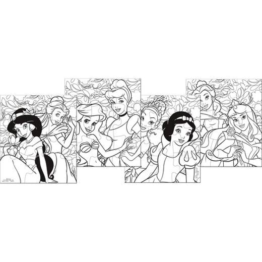 Main image of Disney Fanciful Princess Favor Color-You-Own Puzzles (4)