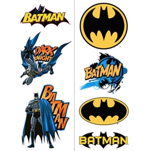 Main image of Batman Heroes & Villains Temporary Tattoos (4)