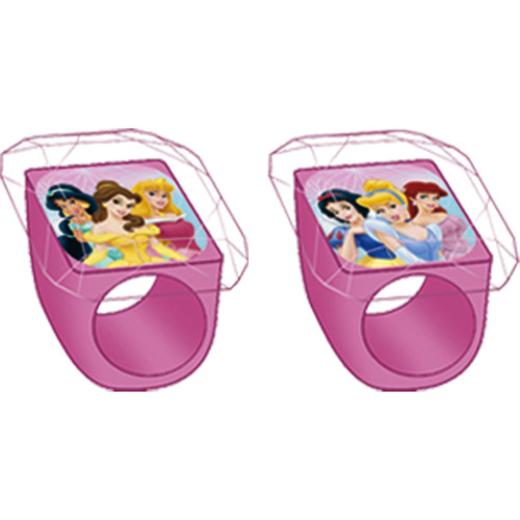Main image of Disney Fanciful Princess Party Favor Rings (4)
