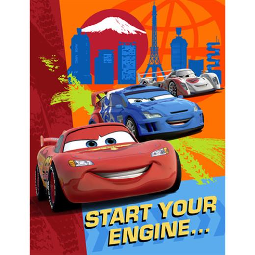 Alternate image of Disney Cars 2 Party Invitations (8)