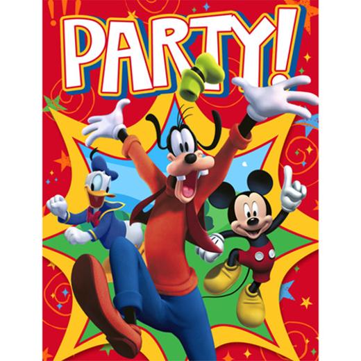 Main image of Mickey Mouse Party Invitations (8)