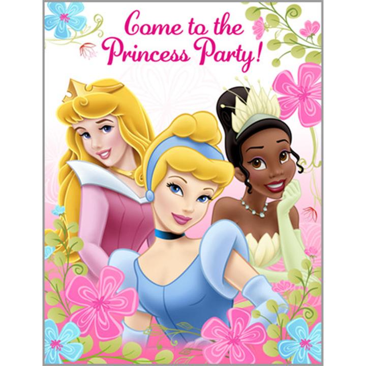 Disney Fanciful Princess Party Invitations (8)