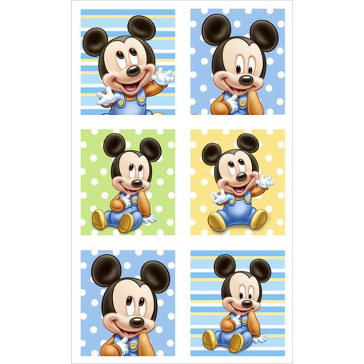 Mickey's 1st Birthday Stickers (4)