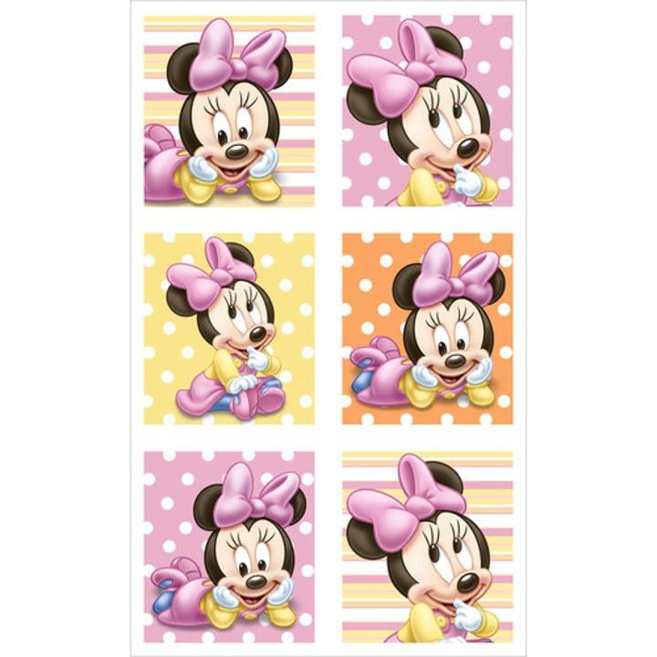 Minnie's 1st Birthday Stickers (4)