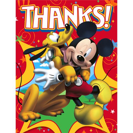 Main image of Mickey Mouse Thank You Notes (8)
