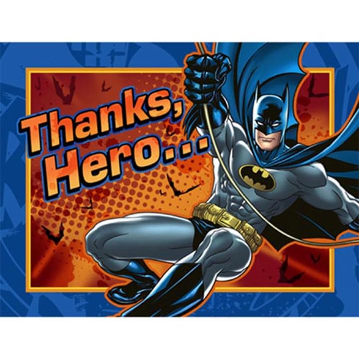 Batman Heroes & Villains Thank You Notes (8)