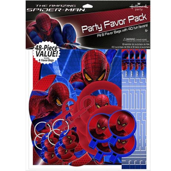 Amazing Spiderman 48 Pc. Party Favor Pack