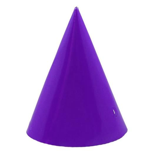 Main image of Purple Party Hats (8)