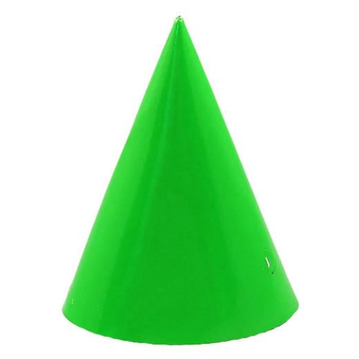 Main image of Lime Green Party Hats (8)