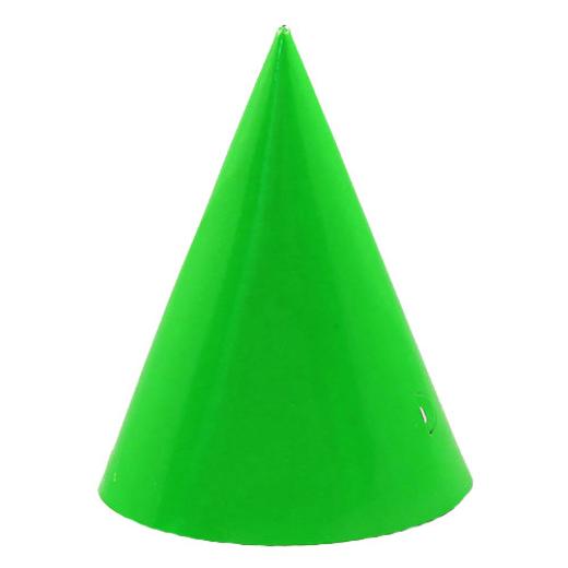Alternate image of Lime Green Party Hats (8)