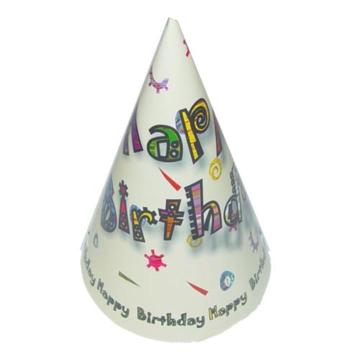 Happy Birthday Party Hats (8)