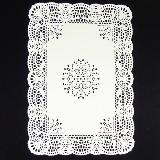 Main image of 10 In. x 14.5 In. Catering Doilies - 100 Ct.