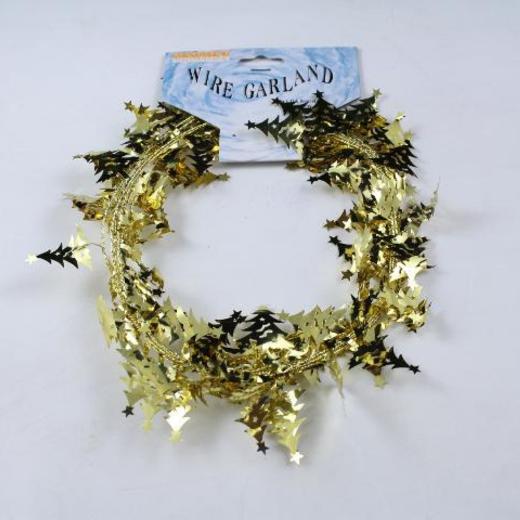 Main image of Gold Christmas Tree Wire Garland