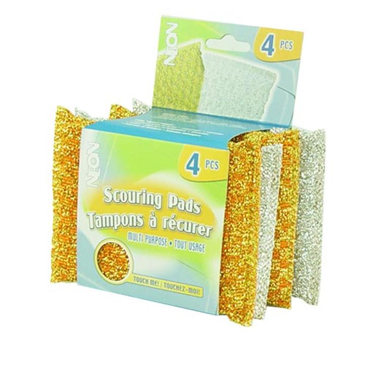 Gold & Silver Scour Pads (4)