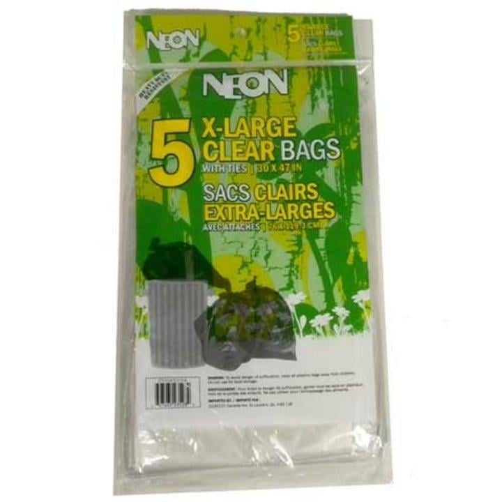 XL Clear Lawn and Leaf Bag (5)