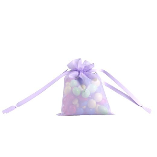 Main image of 4in. x 5in. Lavender Sheer Organza Pouch (12)