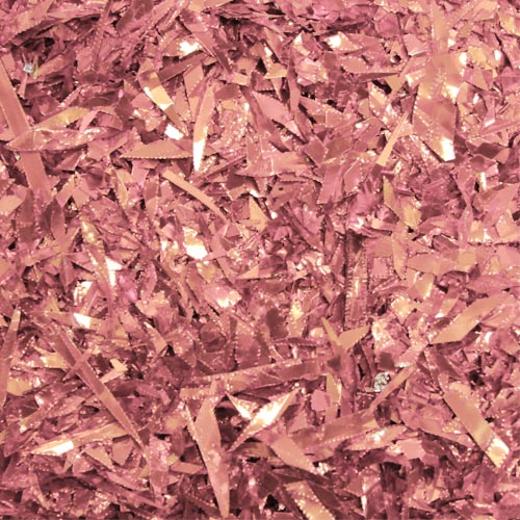 Alternate image of 1.5 oz. Pink foil confetti