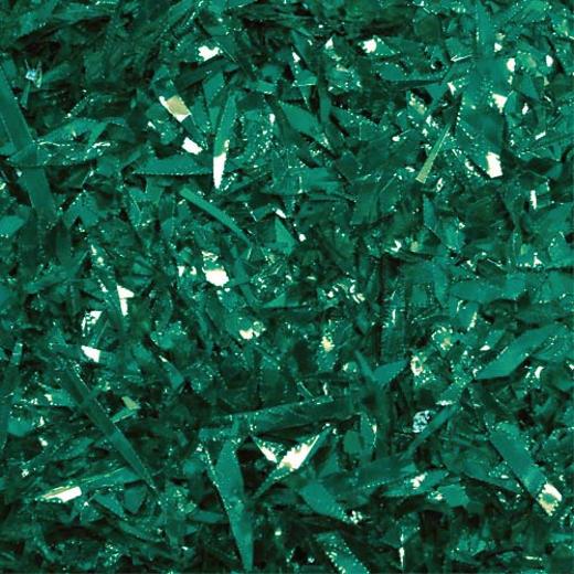 Alternate image of 1.5 oz. Teal foil confetti