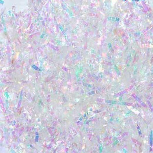 Alternate image of 1.5 oz. Iridescent foil confetti