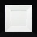 Square 7in. Thin White Plates (10)